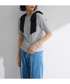 【グリーンパークス/Green Parks】の・swing by ショルダーリボンリブカットソー Gray Mixture|ID: prp329100004586800 ipo3291000000032526847