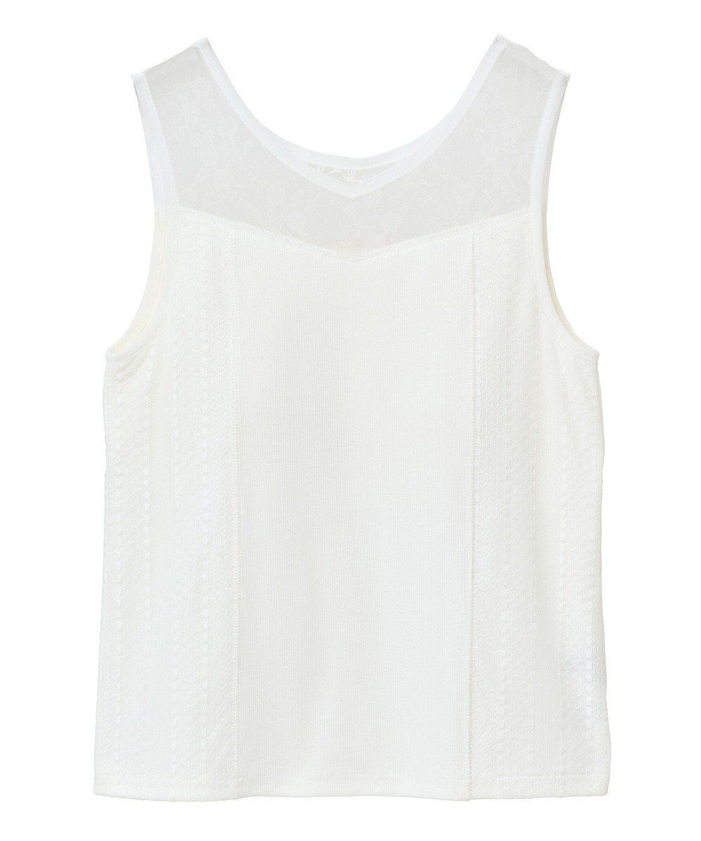 【グリーンパークス/Green Parks】の・SUGAR SPOON 2wayレースタンク(カップ 人気、トレンドファッション・服の通販 founy(ファニー) 　ファッション　Fashion　レディースファッション　Ladies' Fashion Online　トップス・カットソー　Tops/Tshirt　おすすめ　Recommend　シアー　Sheer　スクエア　Square　ストレッチ　Stretch　タンク　Tank　フェミニン　Feminine　ポケット　Pocket　レース　Race　夏　Summer　春　Spring　S/S・春夏　Ss・Spring/Summer　 other-1|ID: prp329100004586809 ipo3291000000032526925