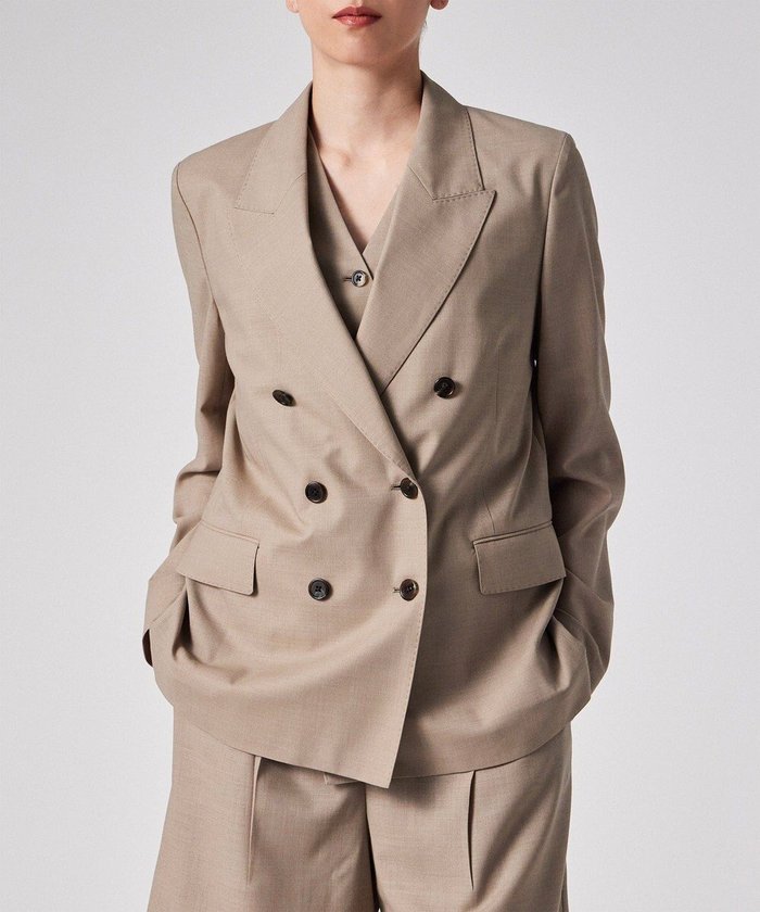 【ポール スミス/Paul Smith】のクリスプウール ダブルジャケット インテリア・キッズ・メンズ・レディースファッション・服の通販 founy(ファニー) https://founy.com/ ファッション Fashion レディースファッション Ladies' Fashion Online アウター Coat Outerwear ジャケット Jackets テーラードジャケット Tailored Jackets おすすめ Recommend ジャケット Jacket ダブル Double ドレープ Drape フェミニン Feminine 夏 Summer S/S・春夏 Ss・Spring/Summer A/W・秋冬 Aw・Autumn/Winter・Fw・Fall-Winter |ID: prp329100004586812 ipo3291000000032682224