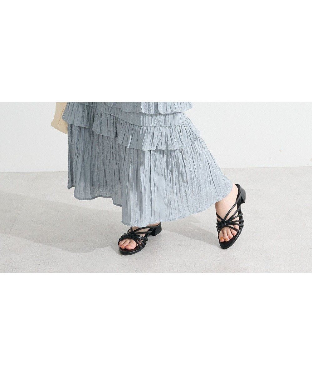 【グリーンパークス/Green Parks】の・SUGAR SPOON メニーフリルスカート インテリア・キッズ・メンズ・レディースファッション・服の通販 founy(ファニー) 　ファッション　Fashion　レディースファッション　Fashion for Women　スカート　Skirts　おすすめ　Recommended / Our Picks　エアリー　Airy Texture　スリット　Slit, Slit Detail　フィット　Fit, Slim Fit　フェミニン　Feminine, Girly　フリル　Frill, Ruffle　ポケット　Pocket, Pocket Detail　ロング　Long, Long-Length　夏　Summer　春　Spring　S/S・春夏　SS, Spring/Summer, Warm Season　Green|ID: prp329100004586818 ipo3291000000033656070