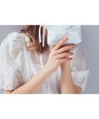 【メゾンドフルール/Maison de FLEUR】のローズプリントティッシュケース Sax|ID: prp329100004586820 ipo3291000000032526995