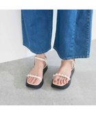 【モード エ ジャコモ/MODE ET JACOMO】のnoyau パールデザイン厚底スポーツサンダル アイボリー|ID: prp329100004586844 ipo3291000000032527226