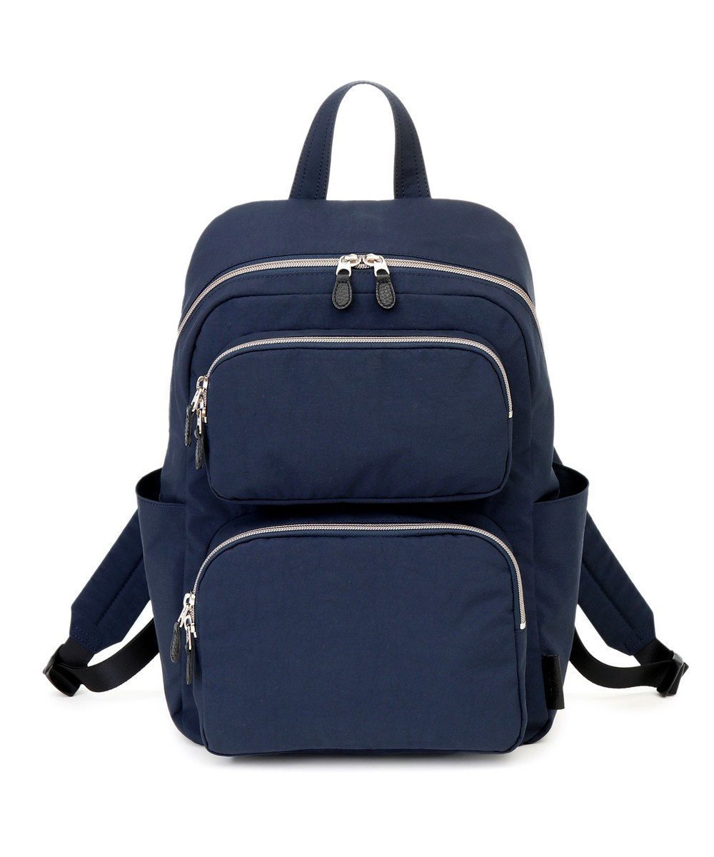 【イビサ/IBIZA】のプラクティコ リュック(M) インテリア・キッズ・メンズ・レディースファッション・服の通販 founy(ファニー) 　ファッション　Fashion　レディースファッション　Fashion for Women　バッグ　Bags　傘　Umbrella, Parasol　フロント　Front, Front Design　ポケット　Pocket, Pocket Detail　リュック　Backpack, Rucksack　エレガント 上品　Elegant　紺|ID: prp329100004586865 ipo3291000000033520163