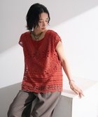 【グリーンパークス/Green Parks】のSET2点クロシェプルオーバー+タンクトップ Orange|ID: prp329100004586892 ipo3291000000032527510