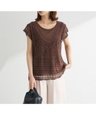 【グリーンパークス/Green Parks】のSET2点クロシェプルオーバー+タンクトップ Brown|ID: prp329100004586892 ipo3291000000032527512