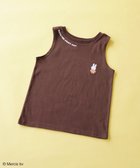 【グリーンパークス/Green Parks】のmiffy/ワンポイント刺しゅうタンクトップ Brown|ID: prp329100004586898 ipo3291000000032527582