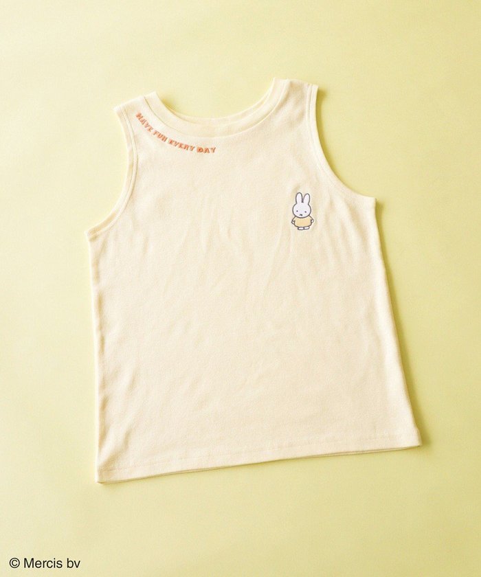 【グリーンパークス/Green Parks】のmiffy/ワンポイント刺しゅうタンクトップ インテリア・キッズ・メンズ・レディースファッション・服の通販 founy(ファニー) https://founy.com/ ファッション Fashion レディースファッション Fashion for Women トップス・カットソー Cut & Sew Tops インナー Innerwear カーディガン Cardigan, Knitwear コレクション Collection, Seasonal Line タンク Tank Top, Sleeveless Top フィット Fit, Slim Fit ポケット Pocket, Pocket Detail ワンポイント One Point, Statement Accent 夏 Summer 春 Spring S/S・春夏 SS, Spring/Summer, Warm Season |ID: prp329100004586898 ipo3291000000032527583