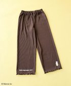 【グリーンパークス/Green Parks】のmiffy/ワンポイントカットリブパンツ Brown|ID: prp329100004586900 ipo3291000000032527601