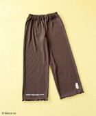 【グリーンパークス/Green Parks】のmiffy/ワンポイントカットリブパンツ Brown|ID: prp329100004586900 ipo3291000000033036832