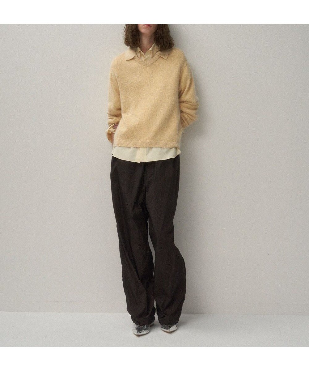 【エイトン/ATON】のHAND DYED NYLON ユーティリティーパンツ - UNISEX インテリア・キッズ・メンズ・レディースファッション・服の通販 founy(ファニー) 　ファッション　Fashion　レディースファッション　Ladies' Fashion Online　パンツ　Pants　ユニセックス　Unisex　スピンドル　Spindle　フレンチ　French　ミリタリー　Military　ラップ　Wrap　BROWN|ID: prp329100004586926 ipo3291000000032527758