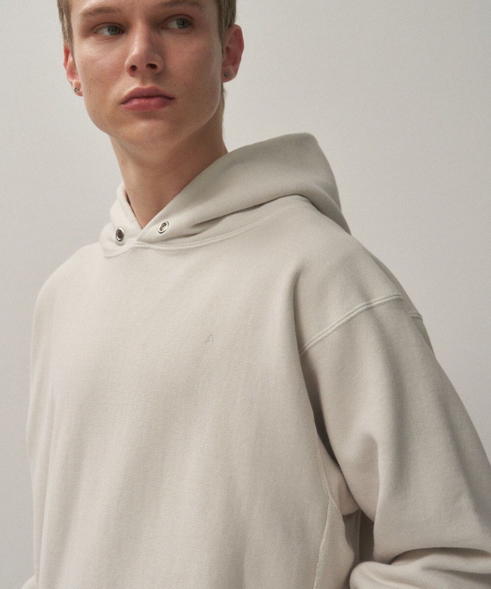 【エイトン/ATON】のNATURAL DYED URAKE フーディー - UNISEX インテリア・キッズ・メンズ・レディースファッション・服の通販 founy(ファニー) 　ファッション　Fashion　レディースファッション　Ladies' Fashion Online　トップス・カットソー　Tops/Tshirt　パーカ　Sweats　ジャージ　Jersey　トライアングル　Triangle　定番　Standard　パーカー　Hoodie　ベルベット　Velvet　ユニセックス　Unisex　A/W・秋冬　Aw・Autumn/Winter・Fw・Fall-Winter　S/S・春夏　Ss・Spring/Summer　夏　Summer　LIGHT GRAY|ID: prp329100004586928 ipo3291000000032527775