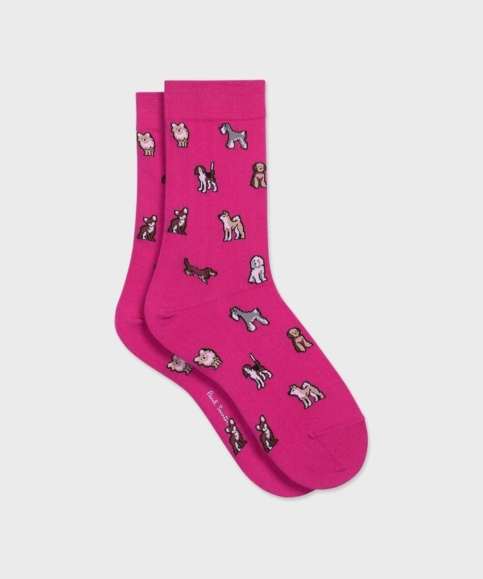 【ポール スミス/Paul Smith】のKyoto Dogs ソックス インテリア・キッズ・メンズ・レディースファッション・服の通販 founy(ファニー) https://founy.com/ ファッション Fashion レディースファッション Fashion for Women ソックス&靴下 Socks & Hosiery レッグウェア・ストッキング Legwear & Hosiery おすすめ Recommended / Our Picks ギフト プレゼント Gift / Present ソックス Socks, Hosiery ビビッド Vivid, Bright Tone 犬 Dog |ID: prp329100004586940 ipo3291000000032527899