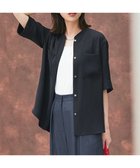 【アイシービー/iCB】の【UVカット・防シワ・洗える】ライトダブルクロス バンドカラーブラウス 人気、トレンドファッション・服の通販 founy(ファニー) ファッション Fashion レディースファッション Fashion for Women トップス・カットソー Cut & Sew Tops シャツ・ブラウス・オフィスカジュアル Elegant Blouses & Button-Ups 洗える Machine Washable ストレッチ Stretch, Stretchy Fabric セットアップ Set-Up, Coordinated Outfit ドレープ Drape, Draping Fabric 定番 Standard, Basic Item ポケット Pocket, Pocket Detail 羽織 Haori, Light Jacket A/W・秋冬 Autumn/Winter おすすめ Recommended / Our Picks 2025年 2025 2025-2026秋冬・A/W Autumn/Winter 2025–26 AW25–26 thumbnail ブラック系|ID: prp329100004586943 ipo3291000000034189528