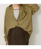 【アメリカンホリック/AMERICAN HOLIC】のシアーボイルオーバーシルエットシャツ 人気、トレンドファッション・服の通販 founy(ファニー) ファッション Fashion レディースファッション Fashion for Women トップス・カットソー Cut & Sew Tops シャツ・ブラウス・オフィスカジュアル Elegant Blouses & Button-Ups おすすめ Recommended / Our Picks トレンド Trend, Trending Now ポケット Pocket, Pocket Detail 夏 Summer 春 Spring S/S・春夏 SS, Spring/Summer, Warm Season thumbnail Khaki|ID: prp329100004586947 ipo3291000000035911997