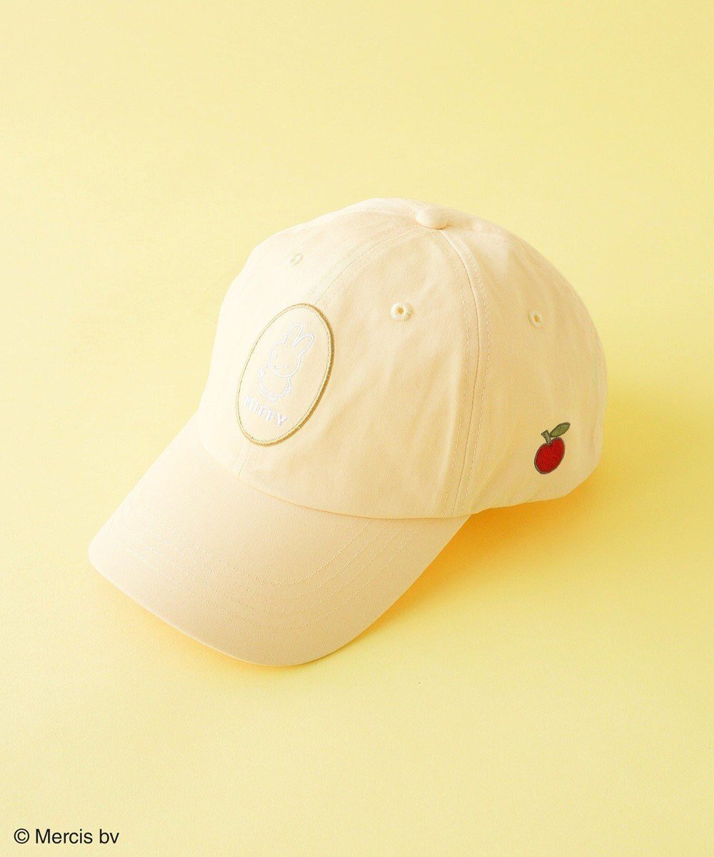 【グリーンパークス/Green Parks】のmiffy/刺しゅうツイルキャップ インテリア・キッズ・メンズ・レディースファッション・服の通販 founy(ファニー) 　ファッション　Fashion　レディースファッション　Ladies' Fashion Online　帽子　Hats　おすすめ　Recommend　キャップ　Cap　コレクション　Collection　フィット　Fit　フロント　Front　帽子　Hat　Yellow|ID: prp329100004586959 ipo3291000000032528067