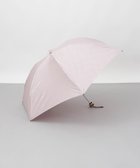 【アウロラ/AURORA】の【 NINA RICCI(ニナリッチ)】リボン柄無地ジャガード雨傘(折りたたみ傘) グレイッシュピンク|ID: prp329100004586967 ipo3291000000032528144