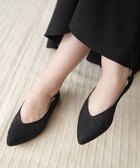 【ヌーベルローブオウ/nouvelleRobe Ou】の新色追加【本革・高反発】Pointed-plain ポインテッドトゥ Vカットパンプス ブラックドット|ID: prp329100004586969 ipo3291000000033656795