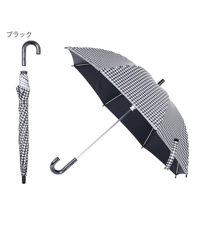 【ムーンバット/MOONBAT / KIDS】の【キッズ】晴雨兼用日傘 長傘 ギンガムチェック 裾リフレクター 50cm 遮光 遮熱 UV インテリア・キッズ・メンズ・レディースファッション・服の通販 founy(ファニー) https://founy.com/ ファッション Fashion キッズファッション KIDS Children’s Clothing おすすめ Recommend ギンガム Gingham チェック Check 傘 Umbrella 入学式 Entrance Ceremony 夏 Summer 日傘 Parasol |ID: prp329100004587649 ipo3291000000032536563