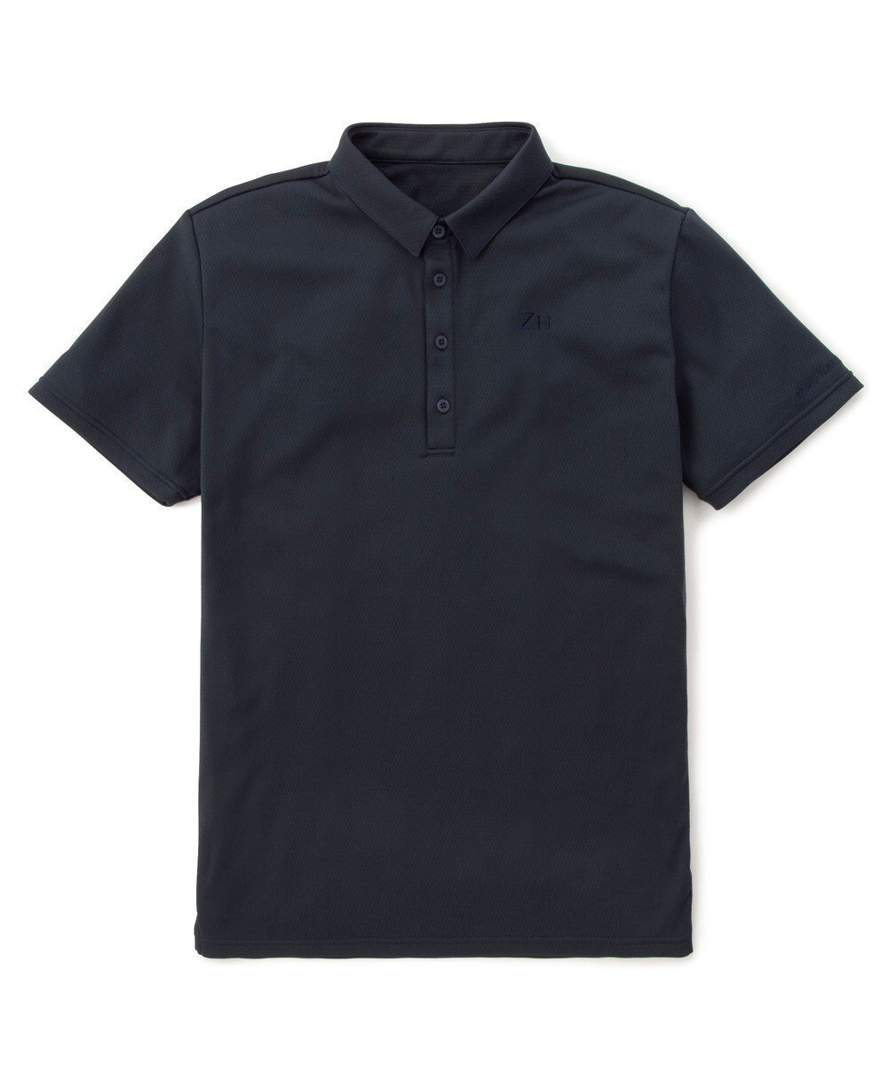 【ゼロハリバートン/ZERO HALLIBURTON / MEN】のゼロハリバートン ZERO HALLIBURTON 台襟付きカラットポロ 82211 インテリア・キッズ・メンズ・レディースファッション・服の通販 founy(ファニー) 　ファッション　Fashion　メンズファッション　Men's Style Online　トップス・カットソー　Tops/Tshirt/Men　シャツ　Shirts　ポロシャツ　Polo Shirts　軽量　Lightweight　シンプル　Simple　ポロシャツ　Polo Shirt　A/W・秋冬　Aw・Autumn/Winter・Fw・Fall-Winter　S/S・春夏　Ss・Spring/Summer　夏　Summer　ネイビー|ID: prp329100004587677 ipo3291000000032574915