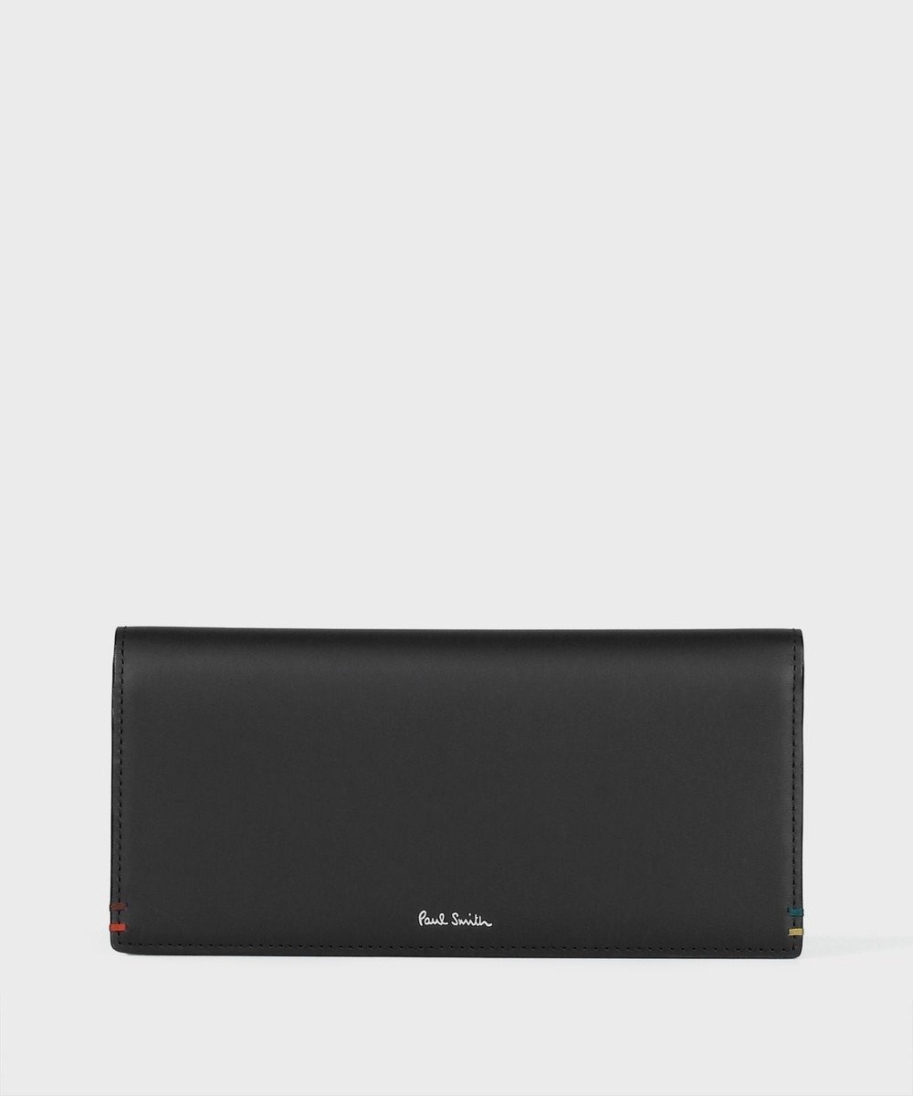 【ポールスミス/Paul Smith / MEN】のハイライトステッチSS24 長財布 インテリア・キッズ・メンズ・レディースファッション・服の通販 founy(ファニー) 　ファッション　Fashion　メンズファッション　Men's Style Online　ハンド　Hand　フロント　Front　ポケット　Pocket　メンズ　Mens　再入荷　Restock/Back In Stock/Re Arrival　財布　Wallet　ブラック|ID: prp329100004587679 ipo3291000000032537540