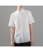 【ジョゼフ オム/JOSEPH HOMME / MEN】の新柄【定番/ストレッチ】ハムサジャガードストレッチ レギュラーカラー半袖シャツ ホワイト系|ID: prp329100004587682 ipo3291000000032537636