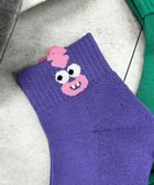 【ウィゴー/WEGO】のモンスターアンクルソックス 人気、トレンドファッション・服の通販 founy(ファニー) ファッション Fashion レディースファッション Ladies' Fashion Online ソックス Socks レッグウェア Legwear カラフル Colorful スマホ Smartphone ソックス Socks 再入荷 Restock/Back In Stock/Re Arrival thumbnail パープル|ID: prp329100004588307 ipo3291000000032546248