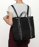 【ランバン オン ブルー/LANVIN en Bleu】のエヴリー ポーチ付2wayリュック 人気、トレンドファッション・服の通販 founy(ファニー) ファッション Fashion レディースファッション Fashion for Women バッグ Bags ポーチ&ミニバッグ Pouches & Mini Bags インナー Innerwear シンプル Simple, Minimal ジャカード／ジャガード Jacquard, Woven Pattern ポーチ Pouch, Small Case リップ Lip, Lip Motif リュック Backpack, Rucksack thumbnail ブラック|ID: prp329100004588327 ipo3291000000033684963