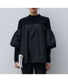 【アイシービー/iCB】の【CLASSY.1月号掲載・洗える】VIS/PEスムース レイヤードデザインニット ブラック系|ID: prp329100004588420 ipo3291000000032547892