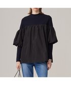 【アイシービー/iCB】の【CLASSY.1月号掲載・洗える】VIS/PEスムース レイヤードデザインニット ネイビー系|ID: prp329100004588420 ipo3291000000032547894