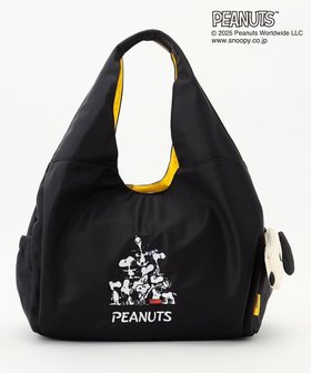 【イザック/Y'SACCS】のSNOOPYデザイン ギャザートート 人気、トレンドファッション・服の通販 founy(ファニー) ファッション Fashion レディースファッション Ladies' Fashion Online バッグ Bag NEW・新作・新着・新入荷 New Arrivals イラスト Illustration スマート Smart フェイス Face ポケット Pocket ポーチ Pouch |ID:prp329100004588602