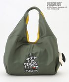 【イザック/Y'SACCS】のSNOOPYデザイン ギャザートート 人気、トレンドファッション・服の通販 founy(ファニー) ファッション Fashion レディースファッション Ladies' Fashion Online バッグ Bag NEW・新作・新着・新入荷 New Arrivals イラスト Illustration スマート Smart フェイス Face ポケット Pocket ポーチ Pouch thumbnail カーキ|ID: prp329100004588602 ipo3291000000032549980