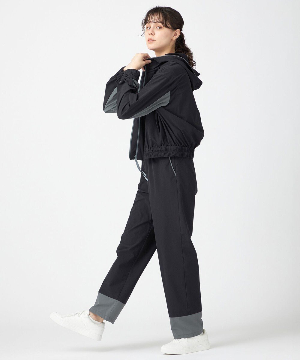 【チャコット/Chacott】のマルチテックタフタパンツ インテリア・キッズ・メンズ・レディースファッション・服の通販 founy(ファニー) 　ファッション　Fashion　レディースファッション　Ladies' Fashion Online　パンツ　Pants　軽量　Lightweight　シリコン　Silicon　ジャケット　Jacket　ストレッチ　Stretch　ストレート　Straight　スピンドル　Spindle　スポーティ　Sporty　セットアップ　Set Up　ベビー　Baby　ポケット　Pocket　ブラック|ID: prp329100004588624 ipo3291000000032550629