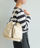 【エースバッグズアンドラゲッジ/ACE BAGS & LUGGAGE】のJEWELNA by Jewelna Rose ナイロン巾着バッグ 16201 軽量 2WAY ハンドバッグ ショルダーバッグ アイボリー|ID: prp329100004588625 ipo3291000000032550671