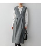 【23区/NIJYUSANKU】のシルクネップヘリンボーン オールインワン ワンピース ブラック系|ID: prp329100004588630 ipo3291000000032550780