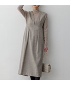 【23区/NIJYUSANKU】のシルクネップヘリンボーン オールインワン ワンピース ブラウン系|ID: prp329100004588630 ipo3291000000032550781