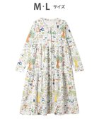 【ツモリチサト スリープ/tsumori chisato SLEEP】のツモリチサト ルームウエア ワンピース 長袖 綿100%(本体) ロング丈(ふくらはぎ付近) UNX533 /ワコール アイボリー|ID: prp329100004588642 ipo3291000000032550968