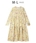 【ツモリチサト スリープ/tsumori chisato SLEEP】のツモリチサト ルームウエア ワンピース 長袖 綿100%(本体) ロング丈(ふくらはぎ付近) UNX533 /ワコール クリーム|ID: prp329100004588642 ipo3291000000033217471