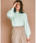 【23区/NIJYUSANKU】のセミウーステッド モックネック ニット スモーキーグリーン系|ID: prp329100004588657 ipo3291000000033030600
