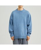 【ジェイプレスヨークストリート/J.PRESS YORK STREET】の【UNISEX】ウールカシミヤ クルーニット ダルブルー系|ID: prp329100004588661 ipo3291000000032551258