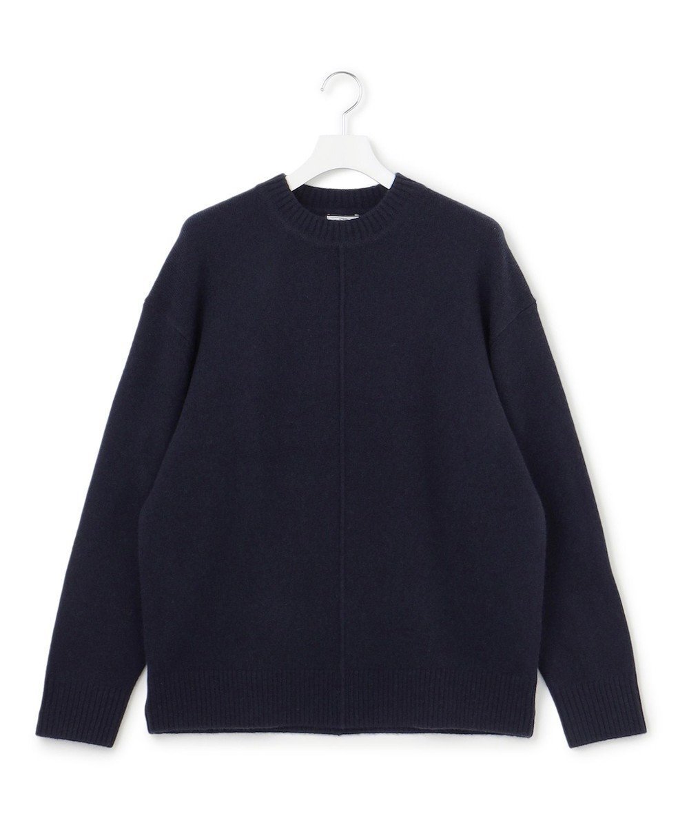 【ジェイプレスヨークストリート/J.PRESS YORK STREET】の【UNISEX】ウールカシミヤ クルーニット インテリア・キッズ・メンズ・レディースファッション・服の通販 founy(ファニー) 　ファッション　Fashion　レディースファッション　Ladies' Fashion Online　トップス・カットソー　Tops/Tshirt　ニット　Knit Tops　ユニセックス　Unisex　カシミヤ　Cashmere　シンプル　Simple　セーター　Sweater　ボトム　Bottom　リラックス　Relax　A/W・秋冬　Aw・Autumn/Winter・Fw・Fall-Winter　ネイビー系|ID: prp329100004588661 ipo3291000000032551259