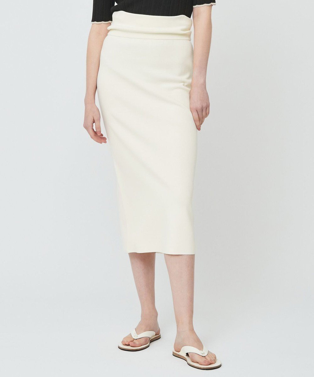 【ベイジ,/BEIGE,】の【Oggi 7月号掲載】HOLLY / Iラインスカート インテリア・キッズ・メンズ・レディースファッション・服の通販 founy(ファニー) 　雑誌掲載アイテム　Magazine Items　ファッション雑誌　Fashion Magazines　オッジ　Oggi　ファッション　Fashion　レディースファッション　Ladies' Fashion Online　スカート　Skirt　2023年　2023　2023春夏・S/S　Ss,Spring/Summer,2023　7月号　July Issue　シンプル　Simple　セットアップ　Set Up　フィット　Fit　ミラノリブ　Milan Ribs　エレガント 上品　Elegant　夏　Summer　春　Spring　S/S・春夏　Ss・Spring/Summer　雑誌　Magazine　Ecru|ID: prp329100004588668 ipo3291000000032551327