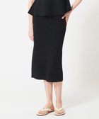 【ベイジ,/BEIGE,】の【Oggi 7月号掲載】HOLLY / Iラインスカート Black|ID: prp329100004588668 ipo3291000000032551329