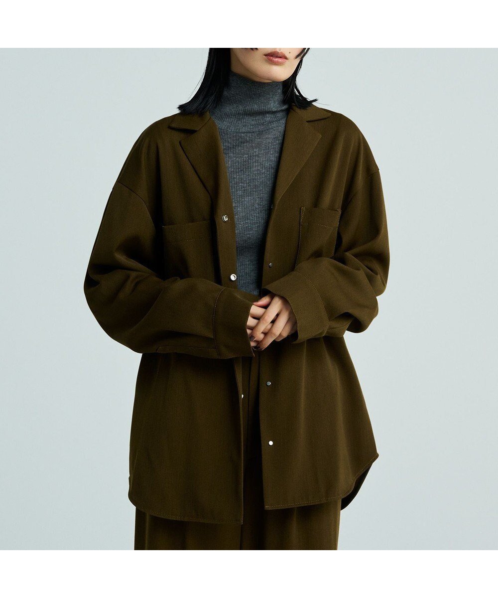 【アンクレイヴ/uncrave】の【洗える・UNISEXあり】ギャバジン シャツ(uncrave WHITE) 人気、トレンドファッション・服の通販 founy(ファニー) 　ファッション　Fashion　レディースファッション　Fashion for Women　トップス・カットソー　Cut & Sew Tops　シャツ・ブラウス・オフィスカジュアル　Elegant Blouses & Button-Ups　洗える　Machine Washable　スーツ　Suit, Formalwear　セットアップ　Set-Up, Coordinated Outfit　雑誌　Magazine, Fashion Magazine　ブルゾン　Blouson, Bomber Jacket　ユニセックス　Unisex, Genderless　リラックス　Relax, Relaxed Fit　A/W・秋冬　Autumn/Winter　おすすめ　Recommended / Our Picks　 other-1|ID: prp329100004588670 ipo3291000000033184184