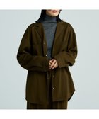 【アンクレイヴ/uncrave】の【洗える・UNISEXあり】ギャバジン シャツ(uncrave WHITE) 人気、トレンドファッション・服の通販 founy(ファニー) ファッション Fashion レディースファッション Fashion for Women トップス・カットソー Cut & Sew Tops シャツ・ブラウス・オフィスカジュアル Elegant Blouses & Button-Ups 洗える Machine Washable スーツ Suit, Formalwear セットアップ Set-Up, Coordinated Outfit 雑誌 Magazine, Fashion Magazine ブルゾン Blouson, Bomber Jacket ユニセックス Unisex, Genderless リラックス Relax, Relaxed Fit A/W・秋冬 Autumn/Winter おすすめ Recommended / Our Picks thumbnail ブラウンカーキ|ID: prp329100004588670 ipo3291000000033184185