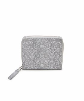 【トプカピ/TOPKAPI】 【TREASURE TOPKAPI】オリジナル エンボスレザー ラウンド 二つ折り財布人気、トレンドファッション・服の通販 founy(ファニー) ファッション Fashion レディースファッション Fashion for Women ミニ財布・二つ折り財布 Wallets & Card Cases エレガント 上品 Elegant シルバー Silver, Metallic Silver 財布 Wallet, Purse ボックス Boxy, Box Shape ポケット Pocket, Pocket Detail ラウンド Round, Round Neck |ID:prp329100004588676