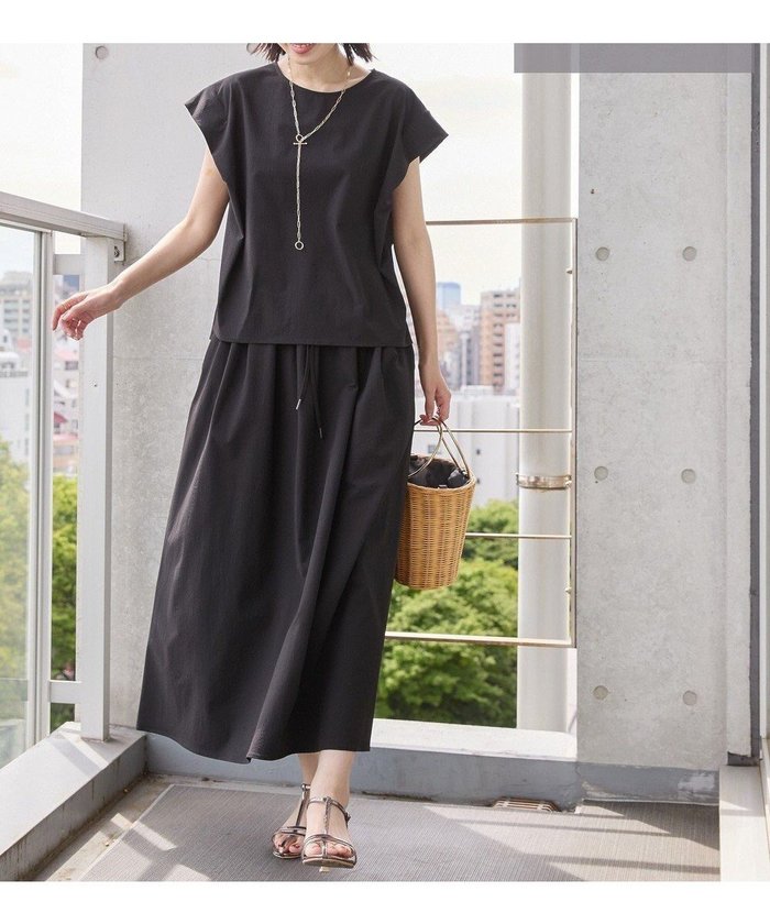 【アメリカンホリック/AMERICAN HOLIC】の【多機能】タックトップス+ギャザースカート インテリア・キッズ・メンズ・レディースファッション・服の通販 founy(ファニー) https://founy.com/ ファッション Fashion レディースファッション Ladies' Fashion Online セットアップ Setup トップス Tops スカート Skirt ギャザー Gather セットアップ Set Up ポケット Pocket 再入荷 Restock/Back In Stock/Re Arrival 吸水 Water Absorption 夏 Summer 春 Spring S/S・春夏 Ss・Spring/Summer |ID: prp329100004588717 ipo3291000000032551961