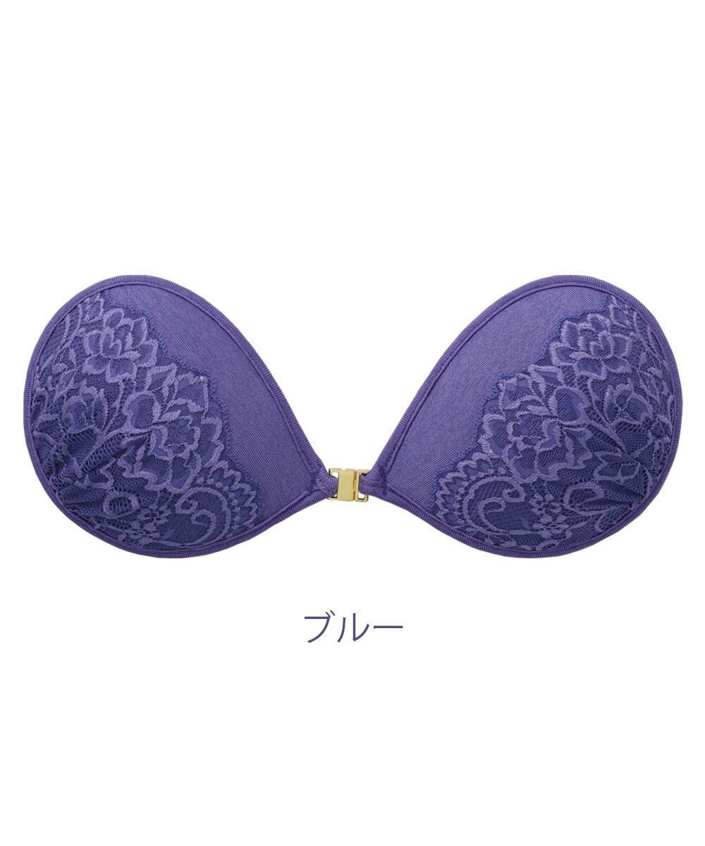 【ブラデリス ニューヨーク/BRADELIS New York】の【NuBra / ナチュラルタイプ】ヌーブラ・エアーライト セシル インテリア・キッズ・メンズ・レディースファッション・服の通販 founy(ファニー) 　ファッション　Fashion　レディースファッション　Fashion for Women　アンダー　Underwear Essentials　エレガント 上品　Elegant　オイル　Body Oil　春　Spring　キャミソール　Camisole, Spaghetti Strap Top　コレクション　Collection, Seasonal Line　軽量　Lightweight, Ultra Light　ショルダー　Shoulder, Shoulder Strap　シリコン　Silicone, Silicone Material　タオル　Towel, Bath Towel　ドレス　Dress, One-Piece　人気　Popular, Best Seller　パイピング　Piping, Trim Design　フィット　Fit, Slim Fit　フォルム　Silhouette, Form　ブラジャー　Bra, Lingerie　ラッセル　Raschel, Raschel Lace　ランジェリー　Lingerie, Intimate Wear　レース　Lace, Lace Fabric　S/S・春夏　SS, Spring/Summer, Warm Season　おすすめ　Recommended / Our Picks　夏　Summer　結婚式　Wedding　ブルー|ID: prp329100004588789 ipo3291000000033687809