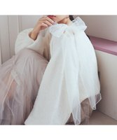 【アースミュージックアンドエコロジー/earth music&ecology】のチュール肩リボンニットプルオーバー 人気、トレンドファッション・服の通販 founy(ファニー) ファッション Fashion レディースファッション Ladies' Fashion Online トップス・カットソー Tops/Tshirt ニット Knit Tops プルオーバー Pullover おすすめ Recommend コンパクト Compact スリーブ Sleeve セーター Sweater チュール Tulle バレエ Ballet フェミニン Feminine ボトム Bottom ボレロ Bolero ポケット Pocket A/W・秋冬 Aw・Autumn/Winter・Fw・Fall-Winter |ID:prp329100004588817