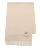 【ムーンバット/MOONBAT】のPAUL JOE ACCESSOIRES ヌネットワッペン付きプレーンムースタッチマフラー(パッケージ入り) ベージュ|ID: prp329100004588823 ipo3291000000032553508