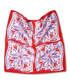 【ニトリト/nitorito】の【ギフトパッケージ ステッカー付】白鳥のワルツ_red ハンカチ スカーフ red x lilac|ID: prp329100004588856 ipo3291000000033686432